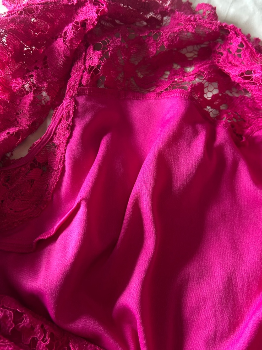 Enfocus Studio Fuchsia Lace Midi Dress 14 - Picture 8 of 8